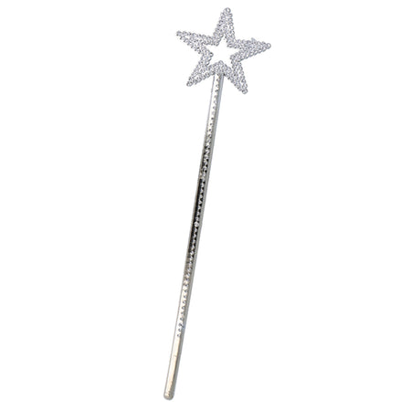 Silver Princess Wand - 36cm