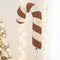 Chocolate Brown Candy Cane Foil Balloon - 41