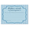 Baby Blue Baby Shower Advice Cards - Pack of 8