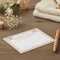 Brown Gingham Baby Shower Advice Cards - Pack of 8