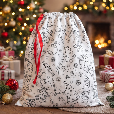 Christmas Colour in Your Own Present Sack