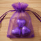 Favour Bag with 3 Chocolates - Purple - Pack of 10