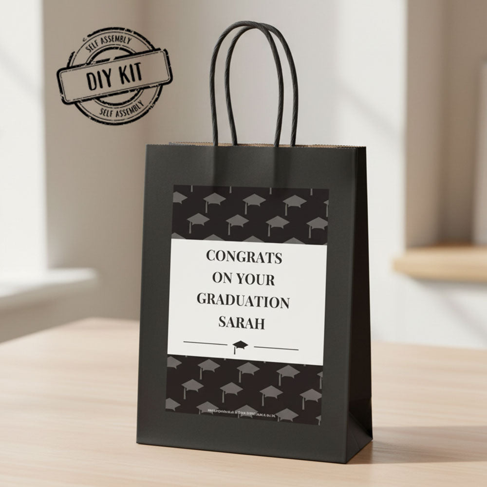 Graduation Personalised Paper Party Bags Pack of 12 | Party Packs
