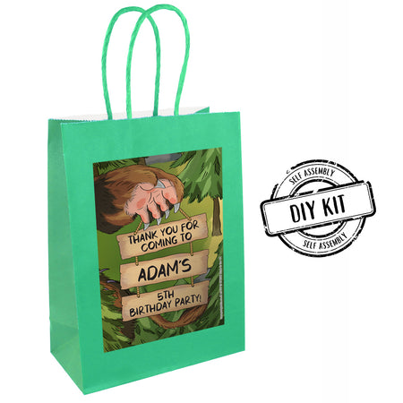 Walk in the Woods Personalised Paper Party Favour Bags - Pack of 12