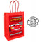 Personalised Lightning Cars Paper Party Bags - Pack of 12