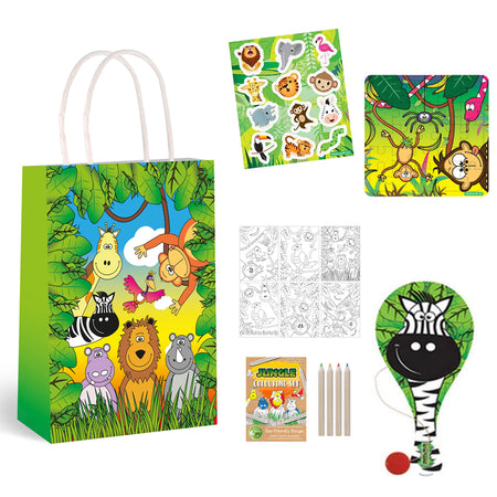 Jungle Plastic Free Party Bag Kit with Contents - Each