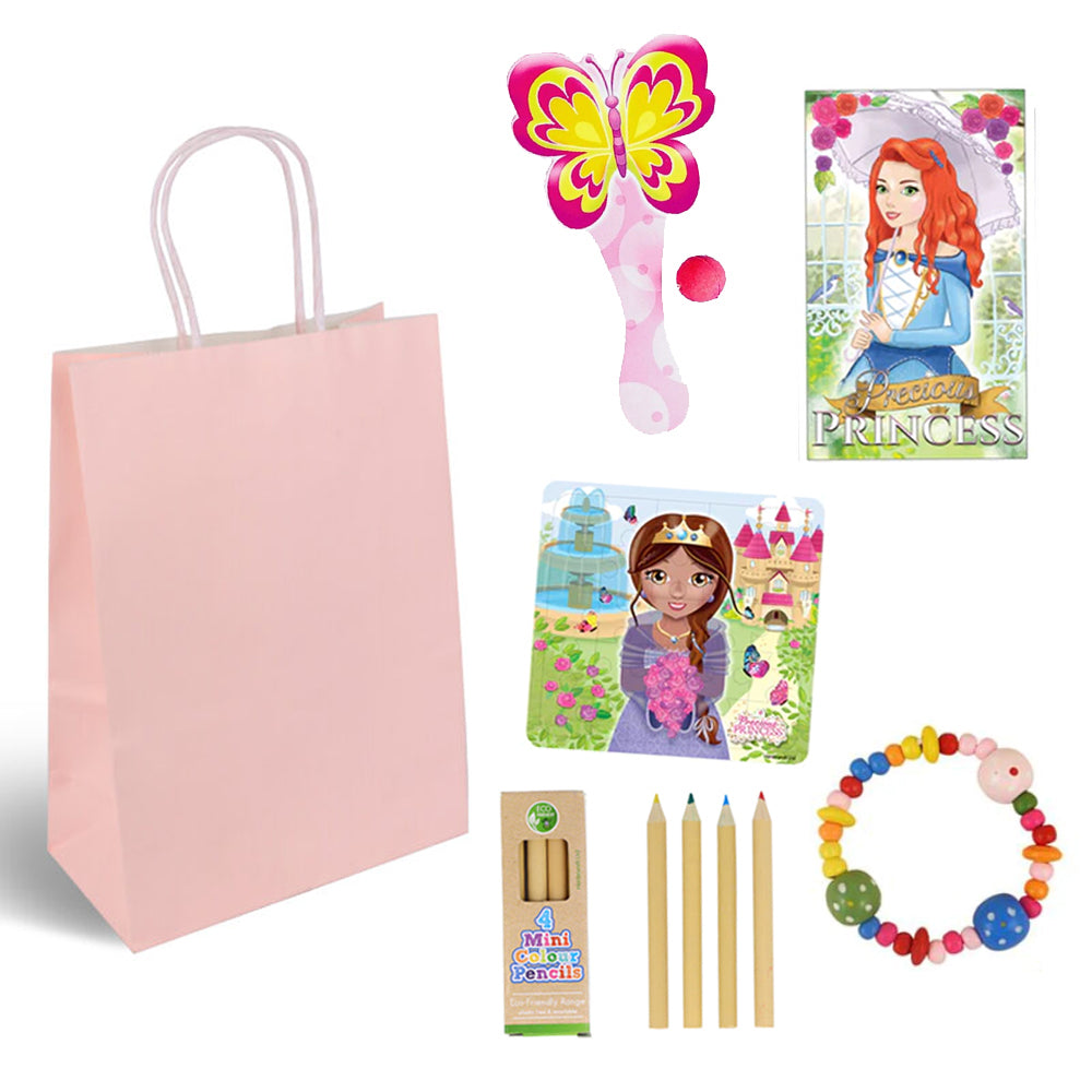 Princess Plastic Free Party Bag Kit with Contents - Each