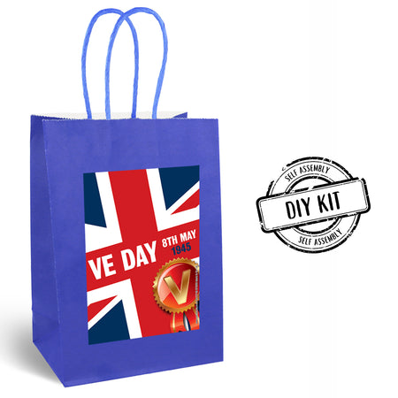 VE Day Paper Party Bags - Pack of 12