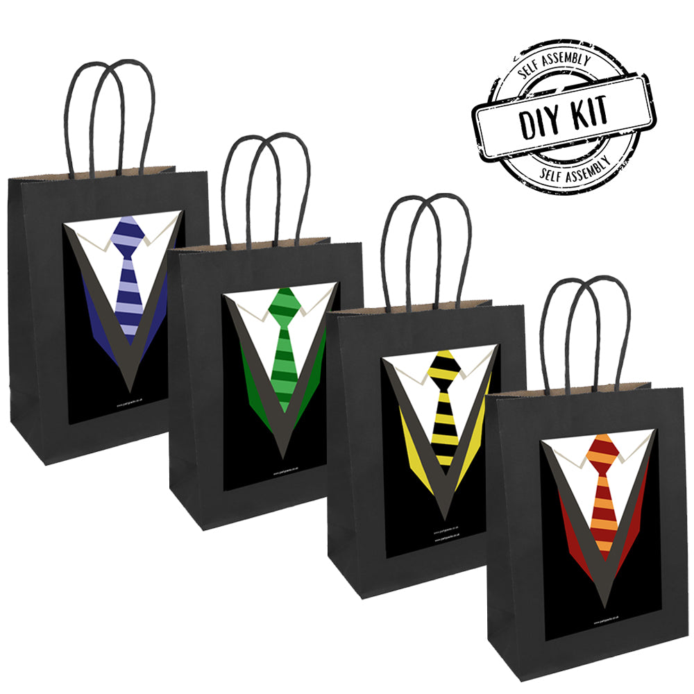 Wizard House Robes Party Bags - Pack of 12