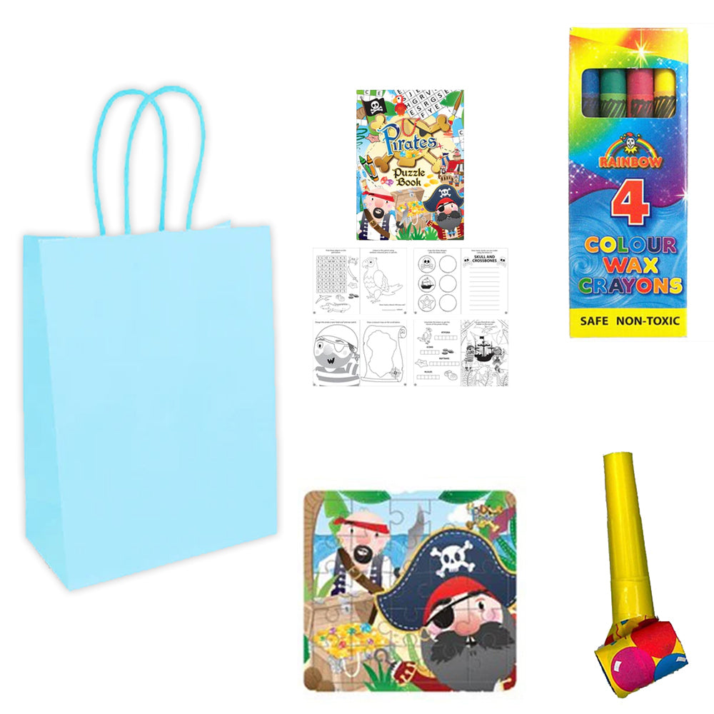 Filled Pirate Themed Party Bags - Pack of 100