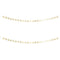 Gold Star Garland Decoration - 3m