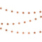 Rose Gold Star Garland - 3.6m