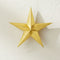 Gold Star Hanging Decoration - 30cm - Each
