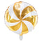 Candy Swirl Gold Foil Balloon - 14