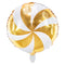 Candy Swirl Gold Foil Balloon - 18