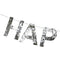 Silver Happy Birthday Fringe Bunting - 2.2m