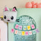 Gabby's Dollhouse Happy Birthday Banner - 180cm