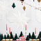Large White Paper Star Hanging Christmas Decoration - 50cm