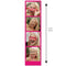 Personalised Multi Photo Giant Photobooth Strip Banner - Pink - 30cm x 120cm