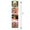 Personalised Multi Photo Giant Photobooth Strip Banner - 30cm x 120cm