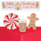 Gingerbread Christmas Tableware Pack For 8 People With FREE Banner!