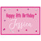Glitz Pink Personalised Poster - A3