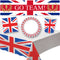 Go Team! Union Jack Tableware Pack for 8 - With FREE Banner!