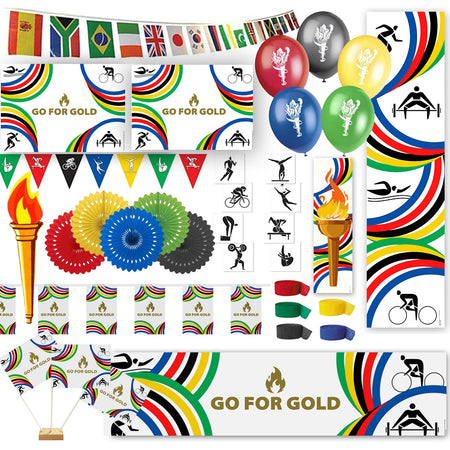 Large Summer World Games Athletics Decoration Pack