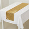 Gold Sequinned Table Runner - 1.9m