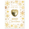 Christmas Gold Snowflake Favour Card- Pack of 8