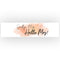 Goodbye Miss, Hello Mrs Blush Hen Party Banner - 1.2m