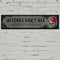 Gothic Skull and Flowers Personalised Witches Don't Age Banner - 120cm x 30cm