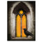 Gothic Manor Arched Window Poster - A3