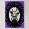Gothic Girl Ornate Frame Personalised Poster - Custom A3 Print