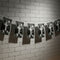 Gothic Grave and Ravens Paper Bunting Decoration - 2.4m
