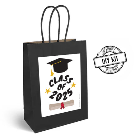 Graduation Class of 2025 Paper Party Bags - Pack of 12