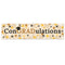 Graduation Star and Swirls Congradulations Banner - 120cm x 30cm