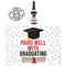 Pairs well with Graduating Wine Labels - Pack of 4