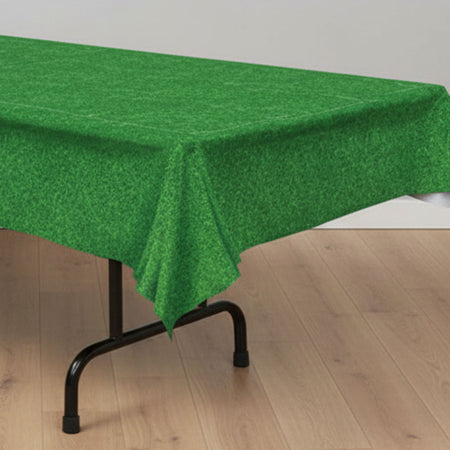 Grass Print Plastic Tablecloth - 2.8m