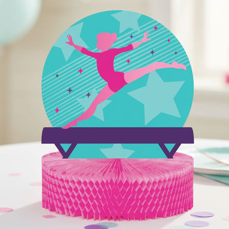 Gymnastics Party Honeycomb Table Centrepiece - 30cm