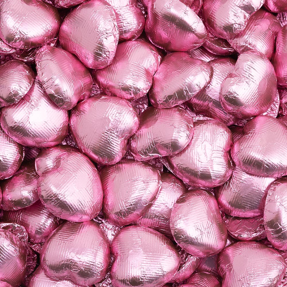 Chocolate Heart - Rose Pink - 6g - Each
