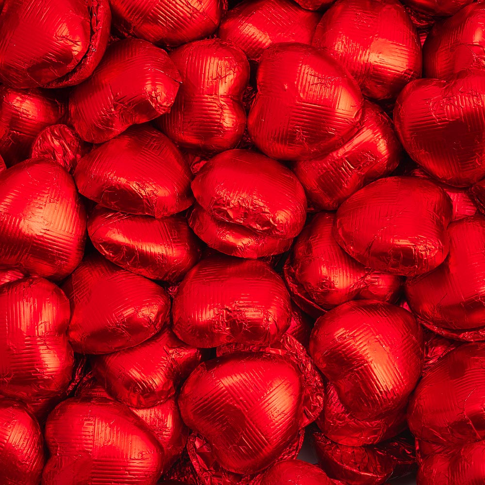 Chocolate Heart Red -  6g - Each