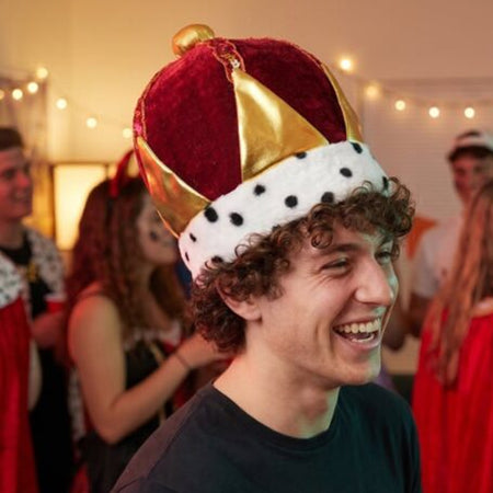Plush King’s Royal Crown Hat