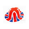Mini Union Jack Plastic Bowler Hat