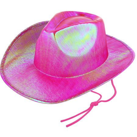 Shiny Pink Cowboy Hat