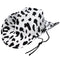 Black and White Cow Print Cowboy Hat