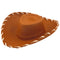 Children's Brown Cowboy Hat