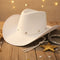 White Felt Cowboy Hat