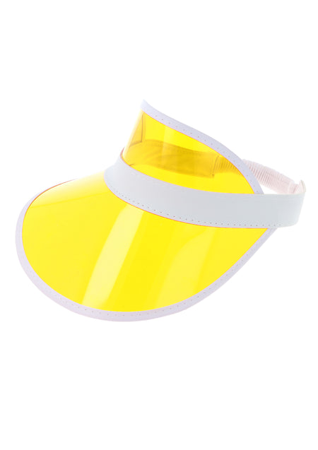 Clear Yellow Sun Visor