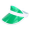 Green Casino Dealer's Visor Hat